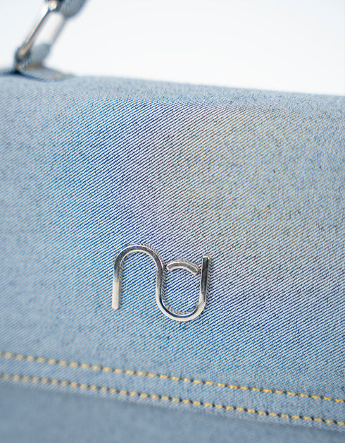 DENIM CROSSBODY BAG
